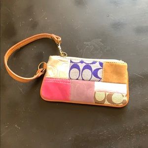 Coach wristlet